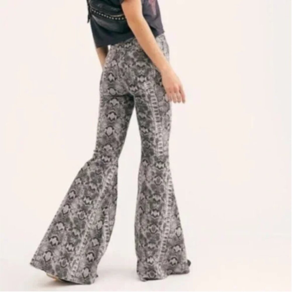 Free People Snake Python Just Float On Bell Botto… - image 2